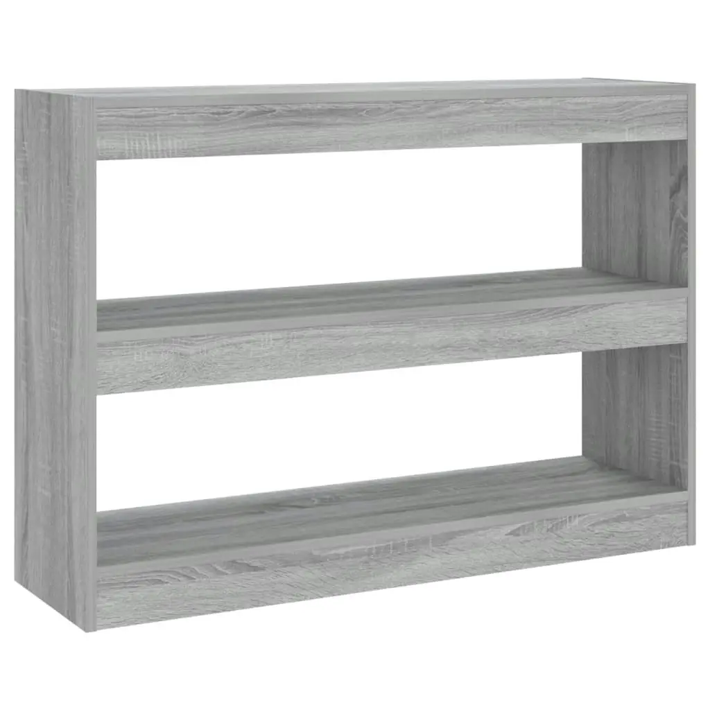 Book Cabinet/Room Divider Grey Sonoma 100x30x72 cm 813630