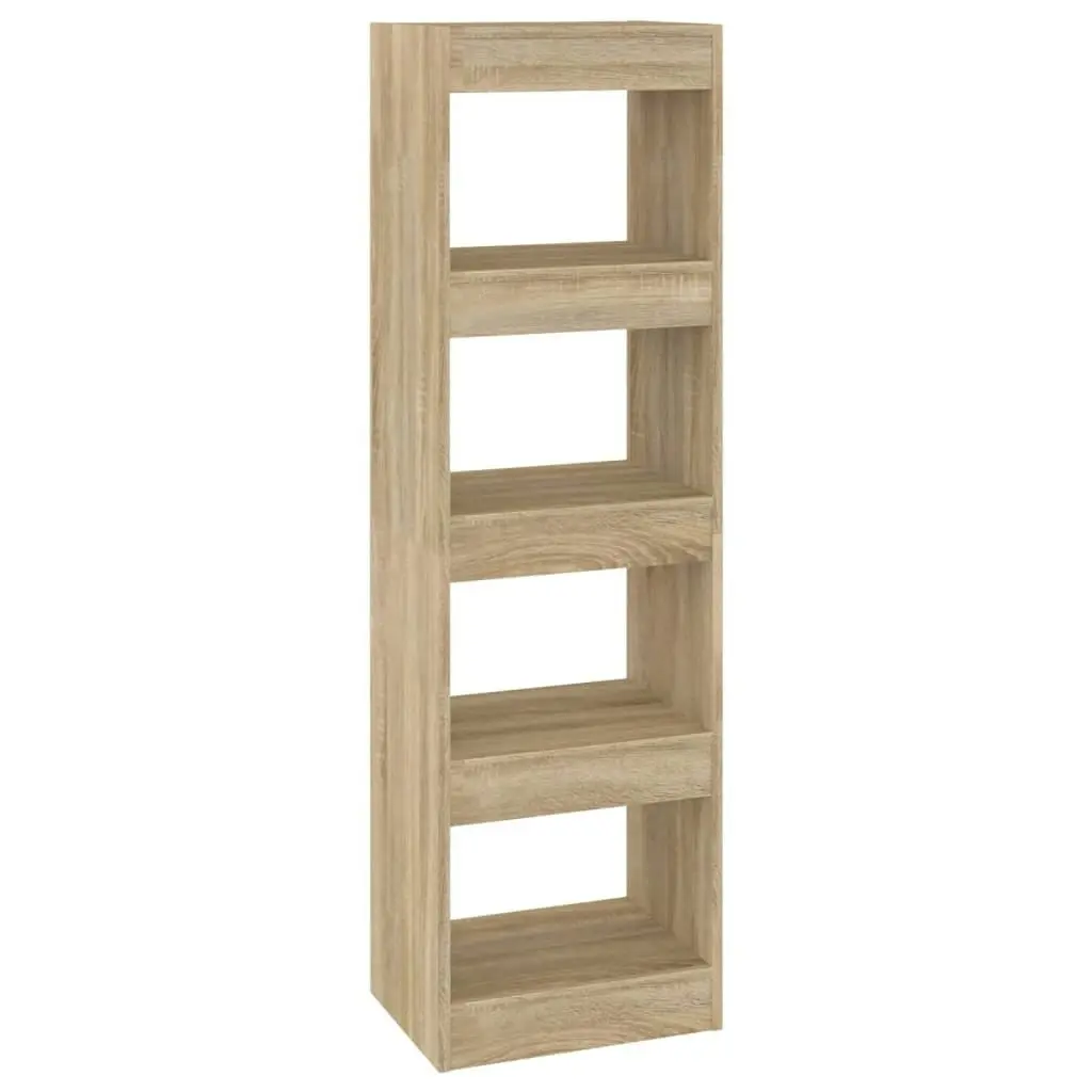 Book Cabinet/Room Divider Sonoma Oak 40x30x135 cm 811622