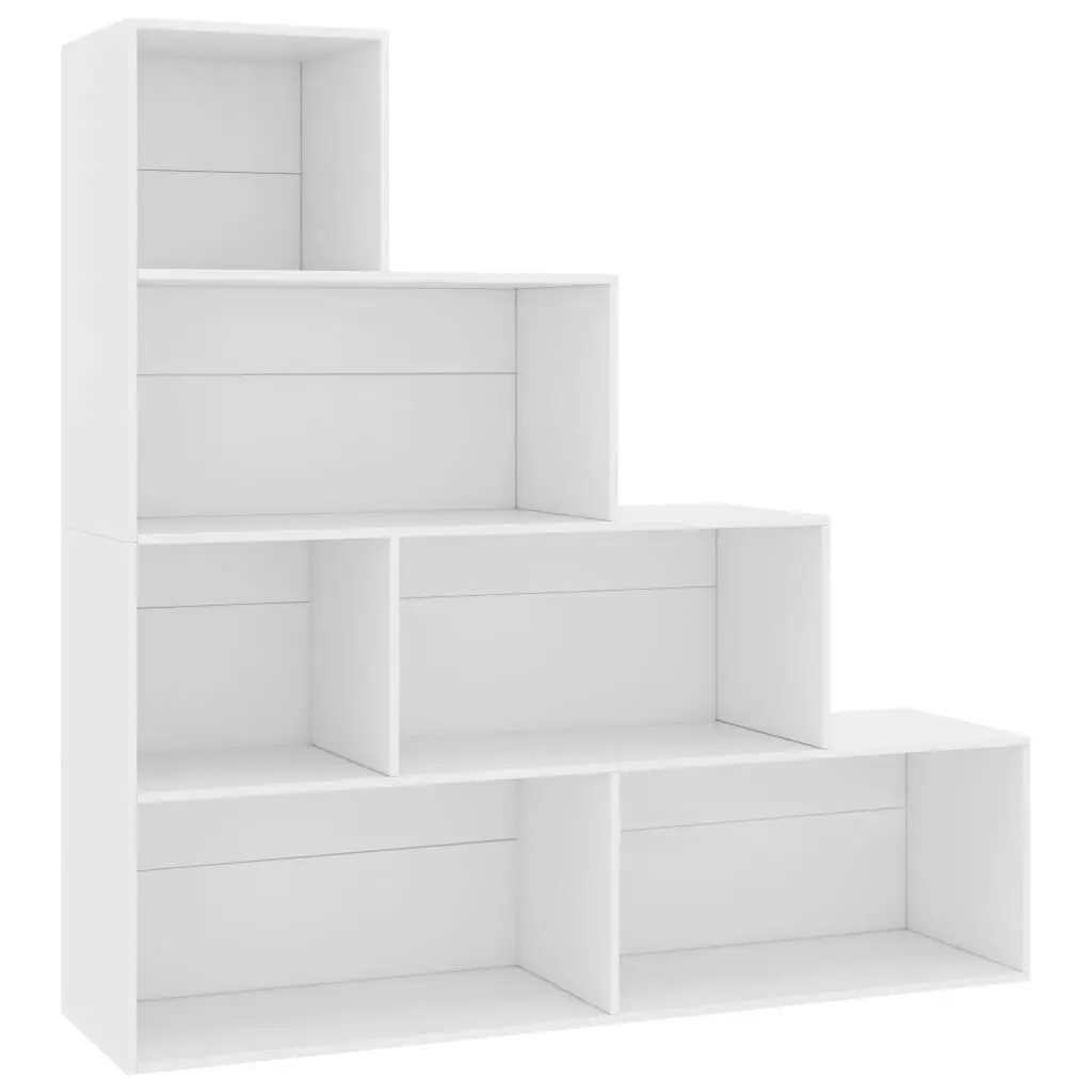 Book Cabinet/Room Divider White 155x24x160 cm Engineered Wood 800657