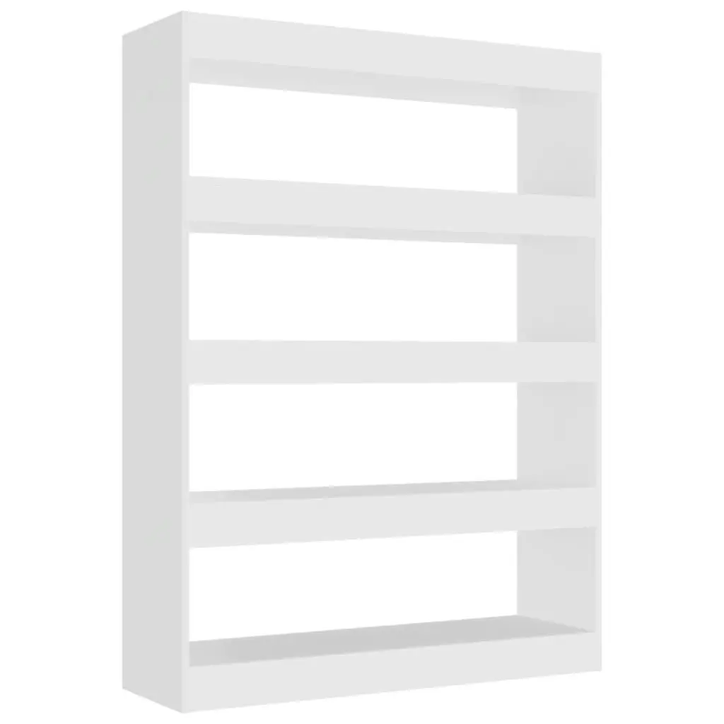 Book Cabinet/Room Divider White 100x30x135 cm 811754