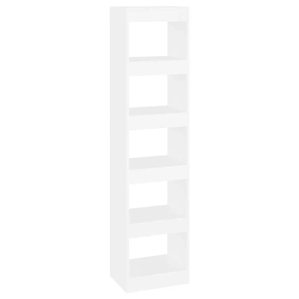 Book Cabinet/Room Divider White 40x30x166 cm 811628