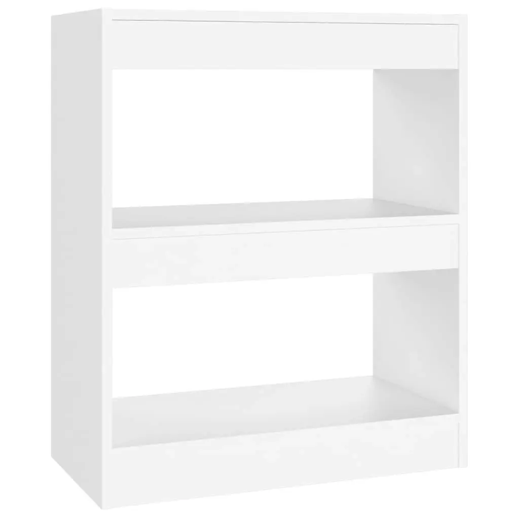 Book Cabinet/Room Divider White 60x30x72 cm 811646