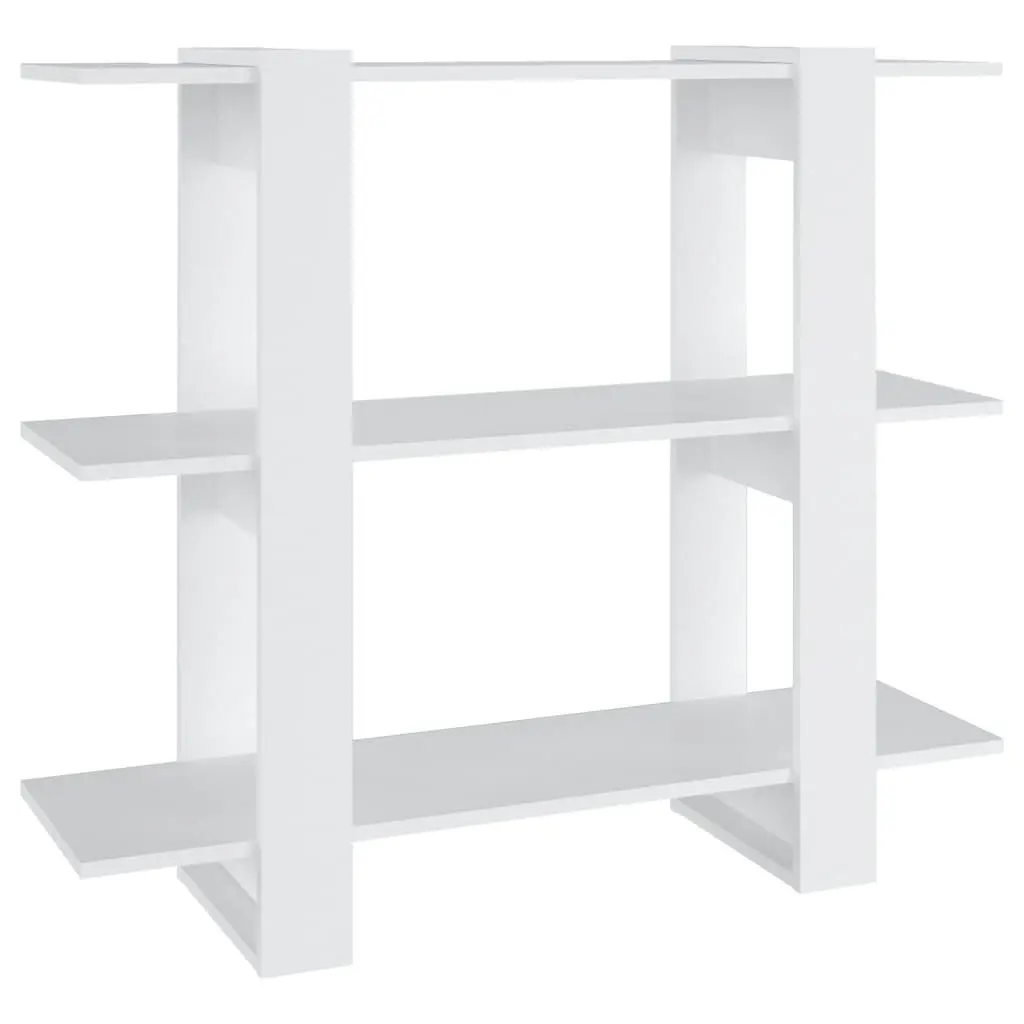 Book Cabinet/Room Divider White 100x30x87 cm 811547