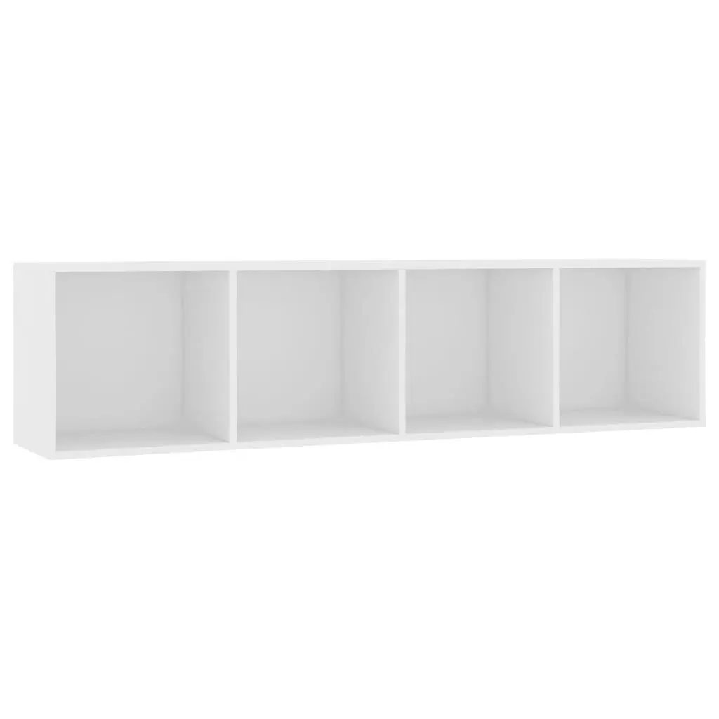 Book Cabinet/TV Cabinet White 143x30x36 cm 800261