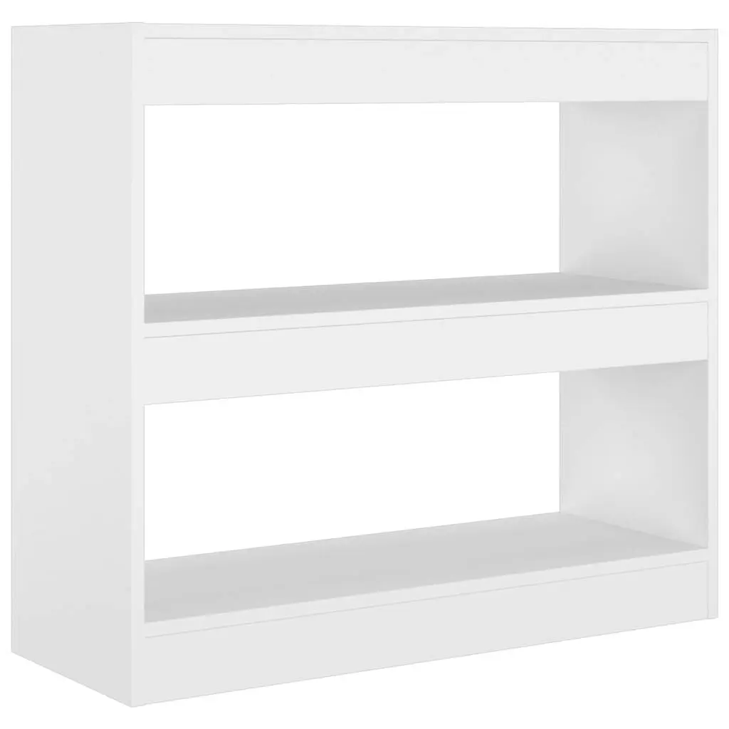 Book Cabinet/Room Divider White 80x30x72 cm 811691