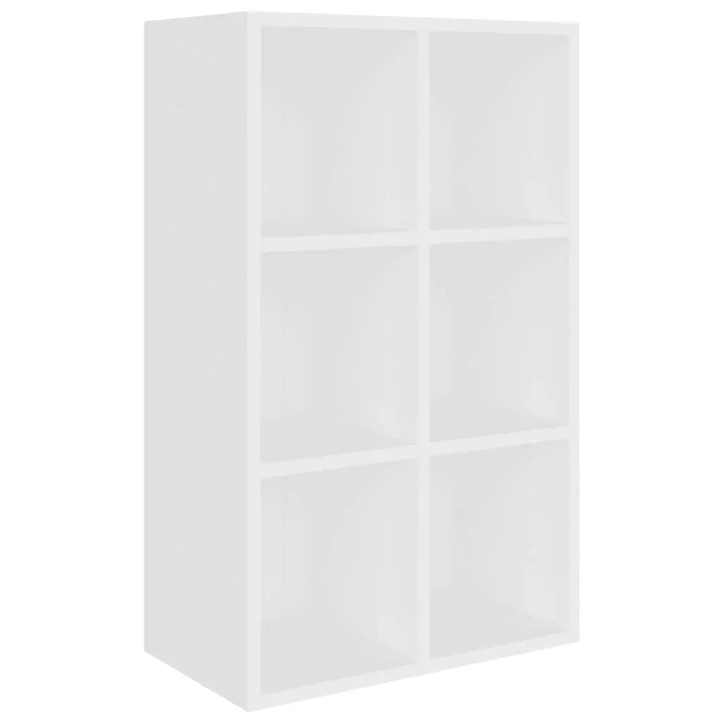 Book Cabinet/Sideboard White 66x30x98 cm Engineered Wood 800342