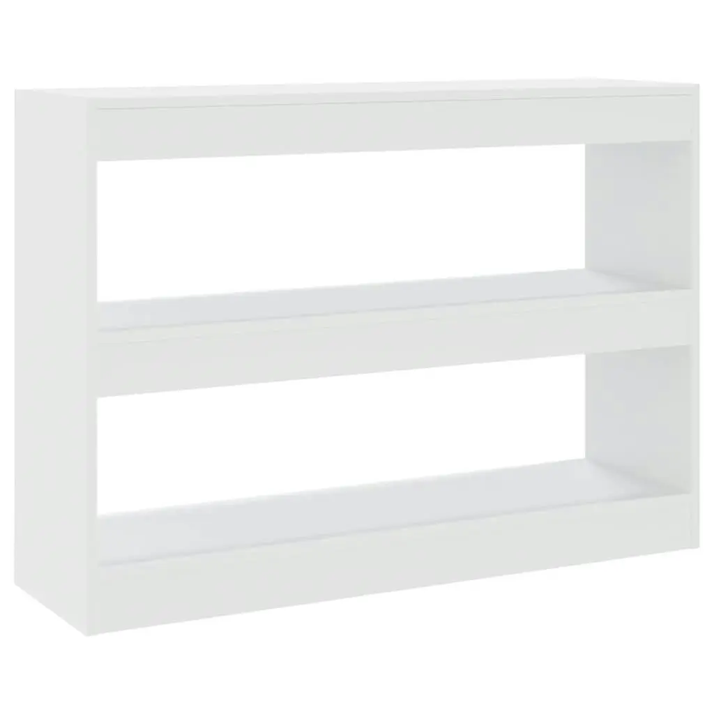 Book Cabinet/Room Divider White 100x30x72 cm 811736