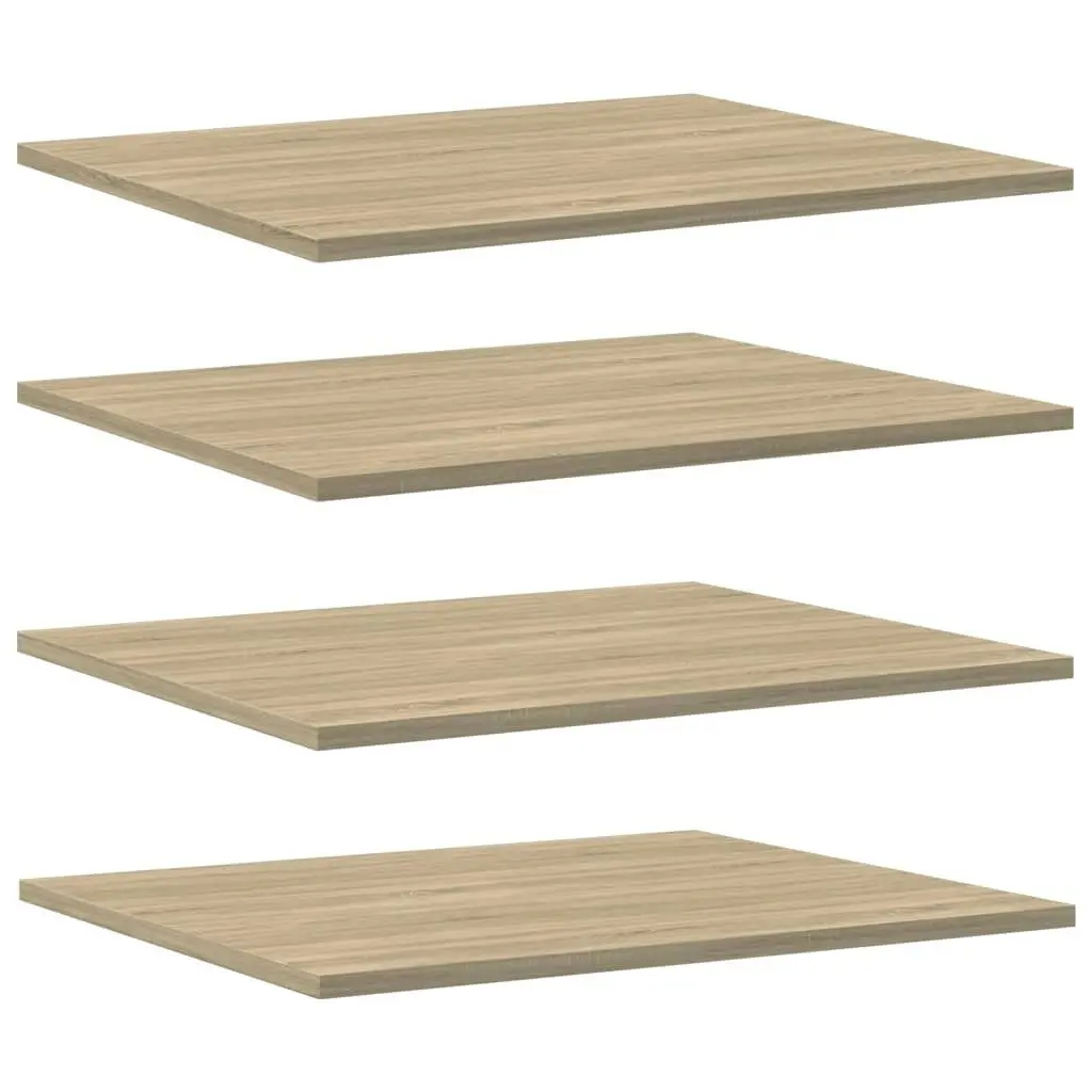 Bookshelf Boards 8 pcs Sonoma Oak 60x50x1.5 cm Engineered Wood 805273