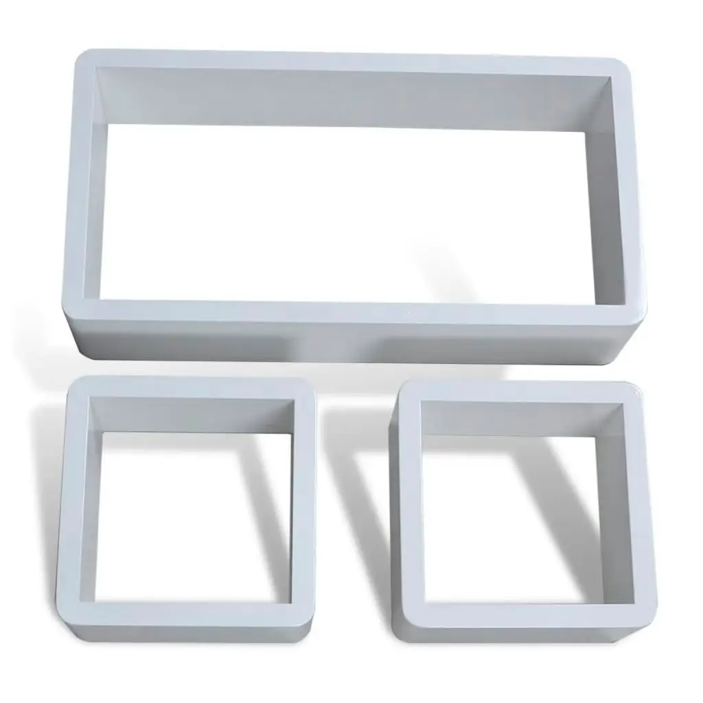 Cuboid shelf set of 3 240346