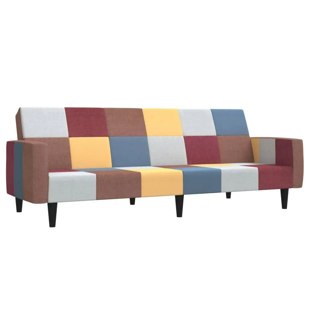 2-Seater Sofa Bed Fabric 375825