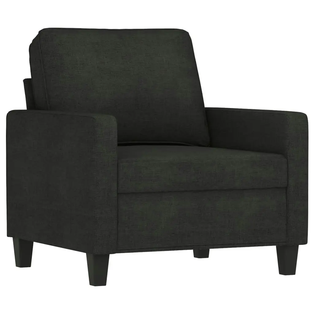 Sofa Chair Black 60 cm Fabric 359151