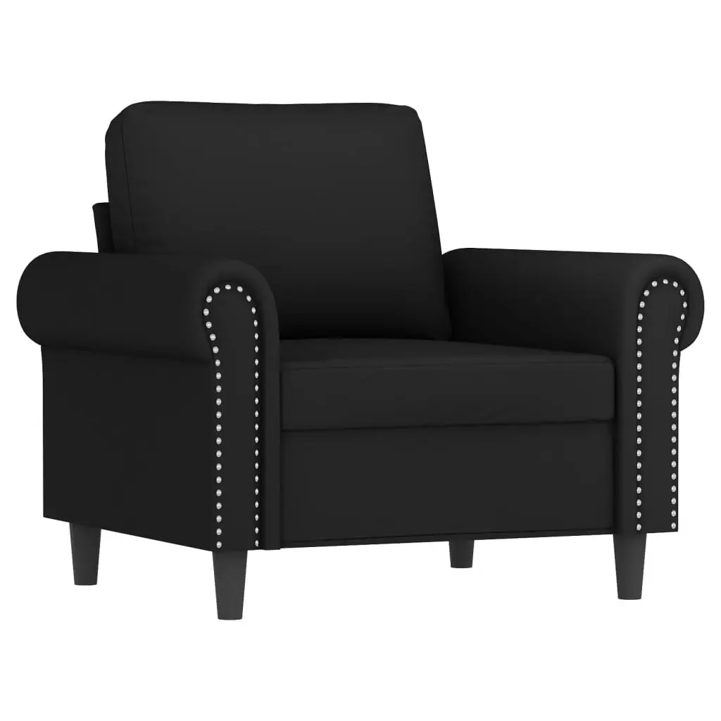 Sofa Chair Black 60 cm Velvet 359514