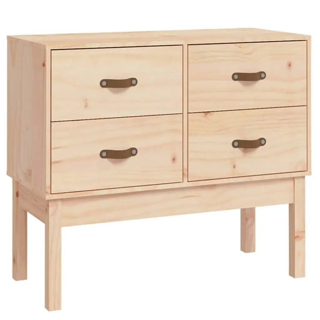 Console Cabinet 90x40x78 cm Solid Wood Pine 821739