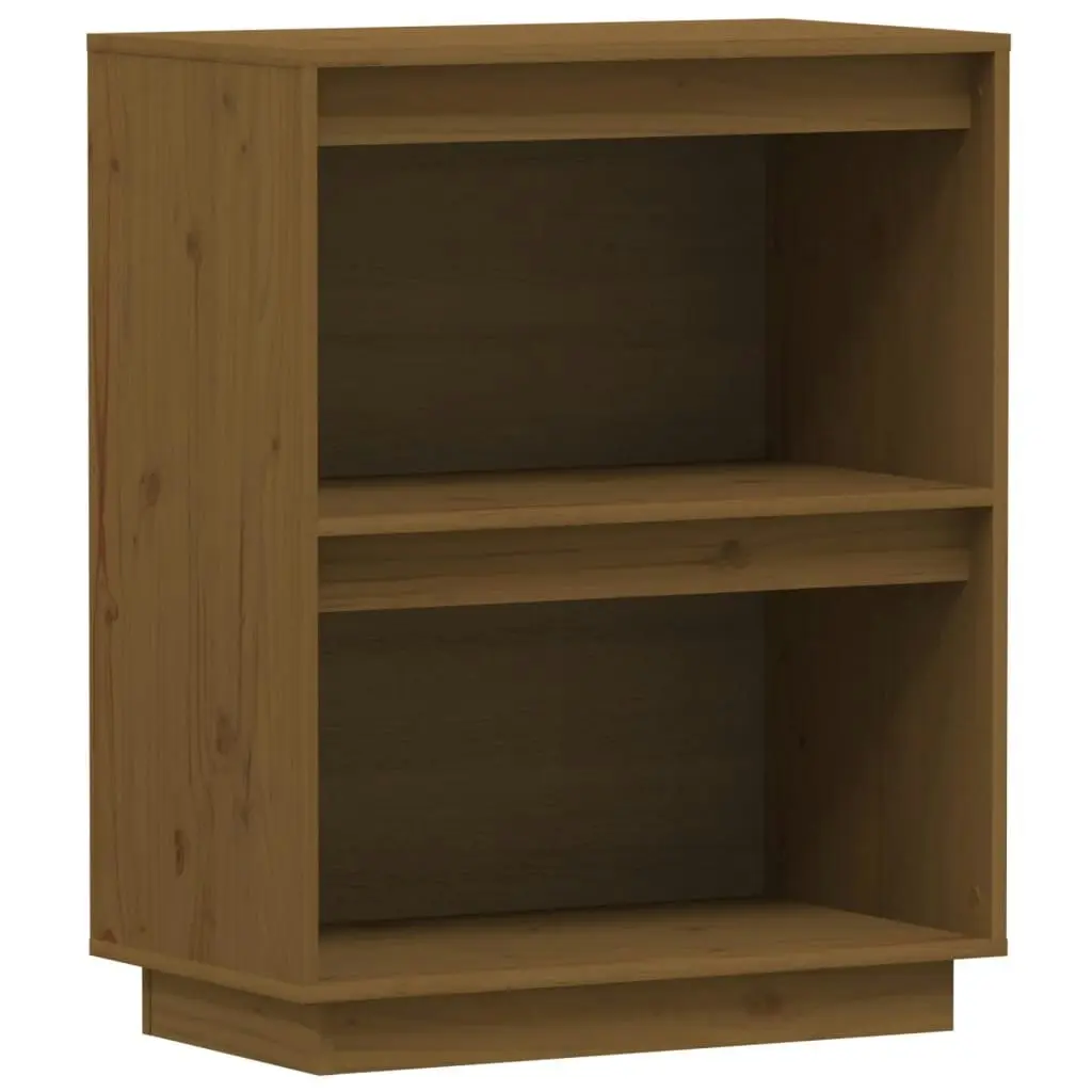 Console Cabinet Honey Brown 60x34x75 cm Solid Wood Pine 813822