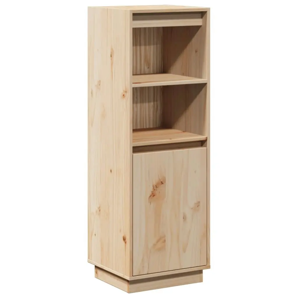 Highboard 37x34x110 cm Solid Wood Pine 813515