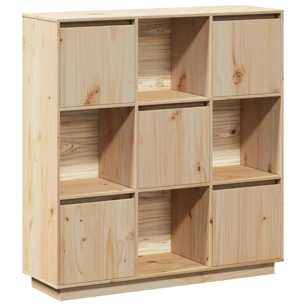 Highboard 110.5x35x117 cm Solid Wood Pine 814369