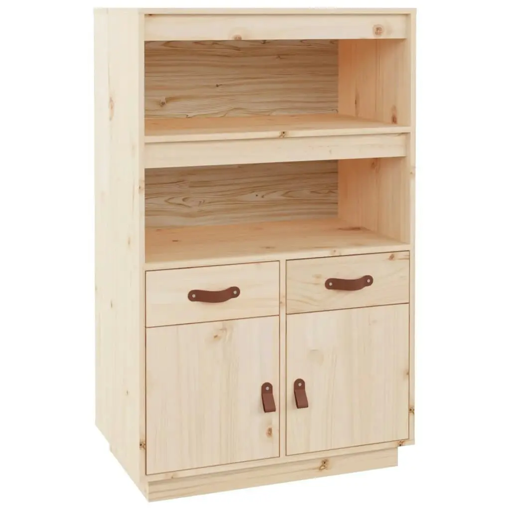 Highboard 67x40x108.5 cm Solid Wood Pine 820157