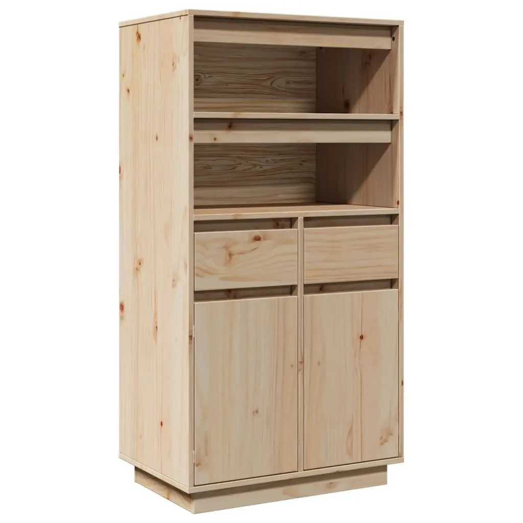 Highboard 60x40x116.5 cm Solid Wood Pine 814534