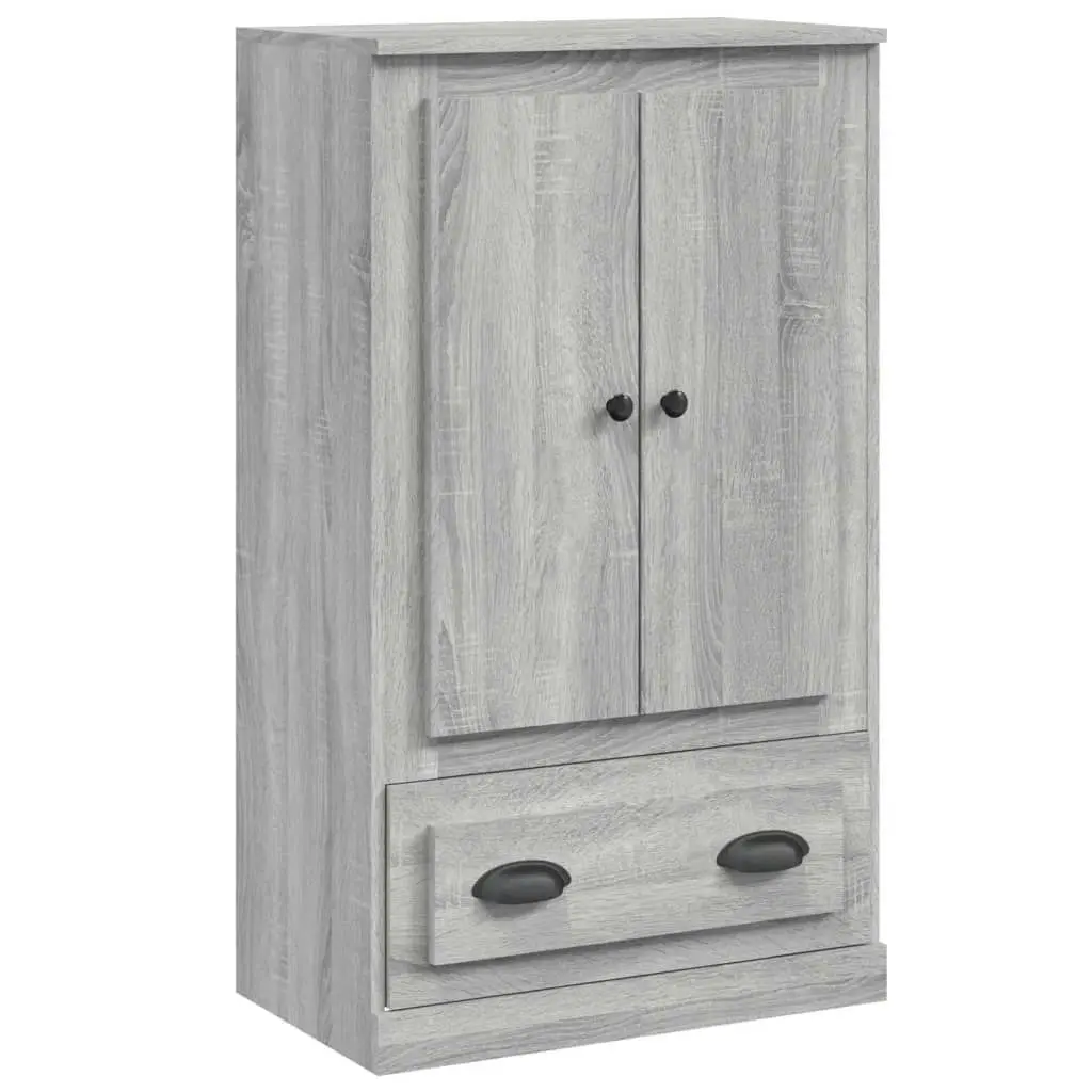 Highboard Grey Sonoma 60x35.5x103.5 cm Engineered Wood 816302