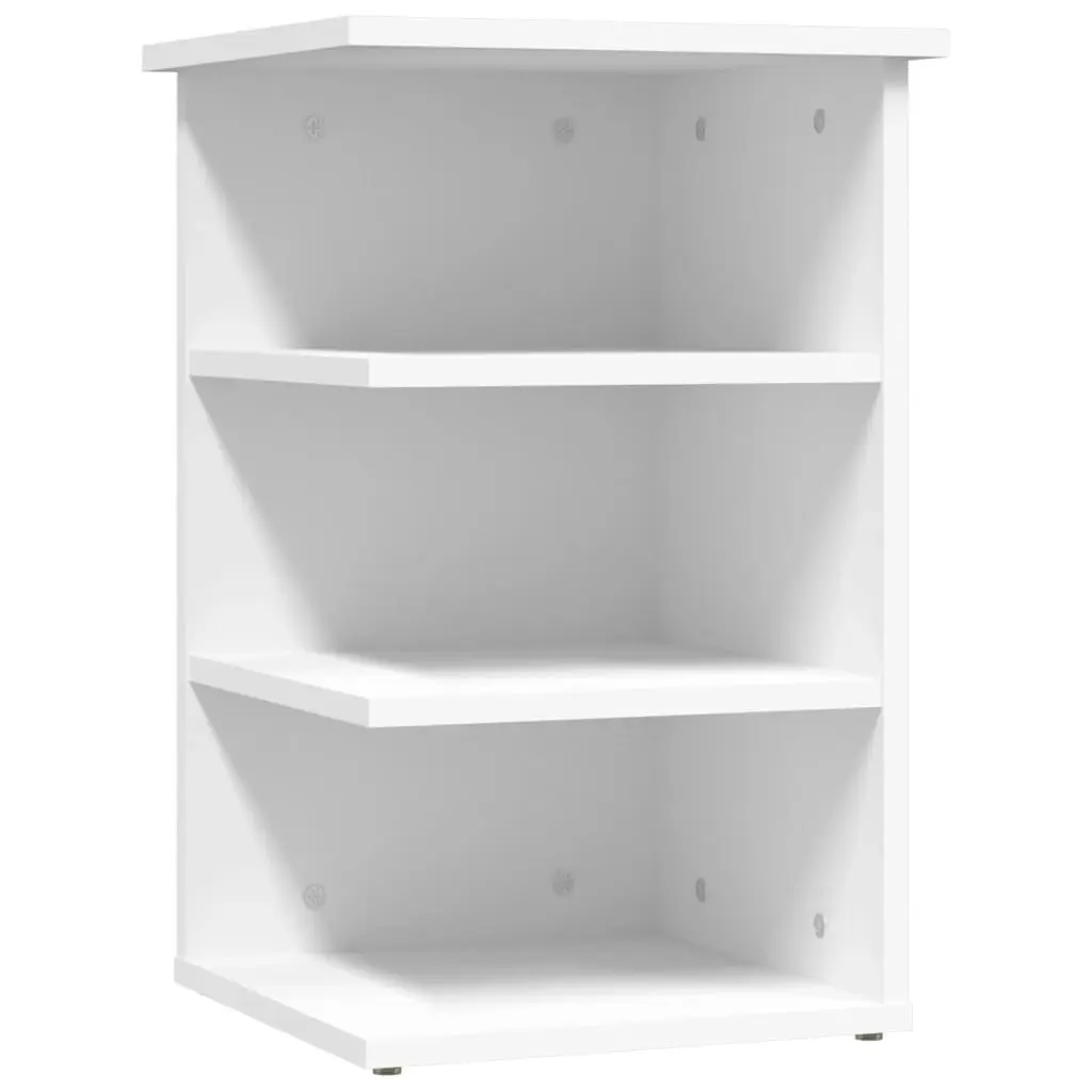 Side Cabinet White 35x35x55 cm Engineered Wood 806274