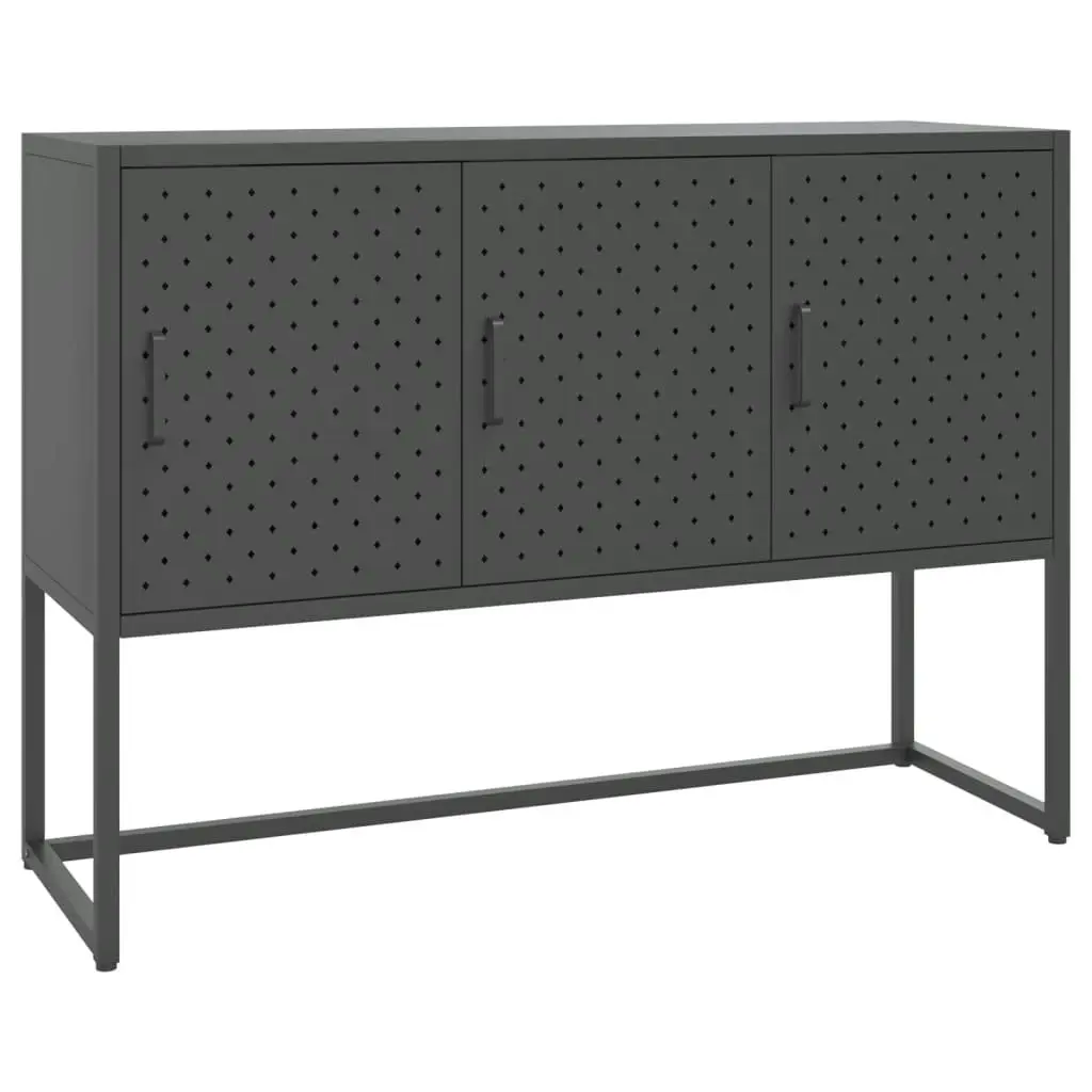 Sideboard Anthracite 105x35x75 cm Steel 335870