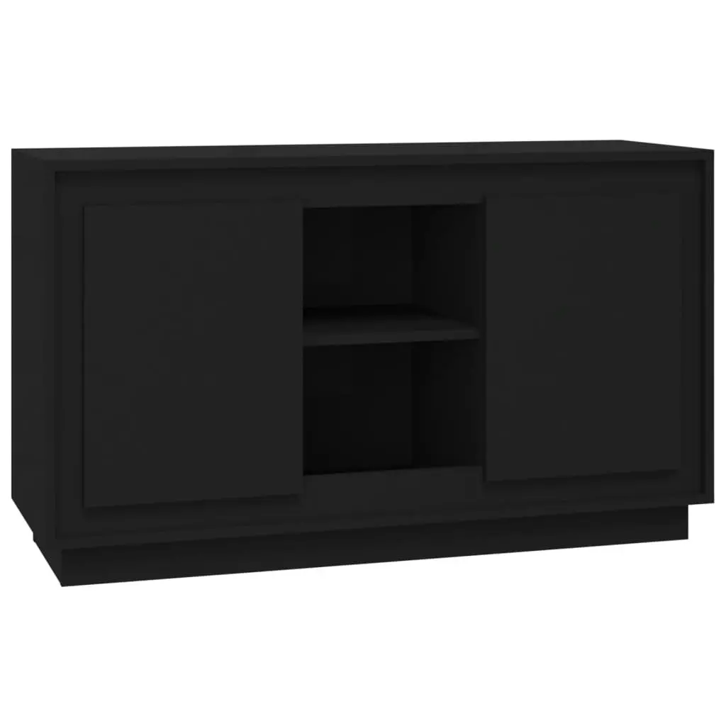 Sideboard Black 102x35x60 cm Engineered Wood 831878