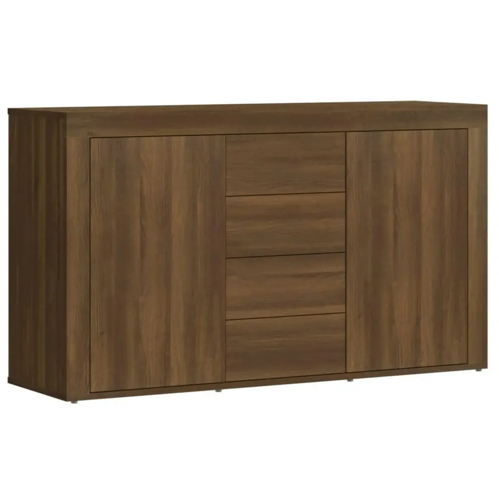 Sideboard Brown Oak 120x36x69 cm Engineered Wood 815494