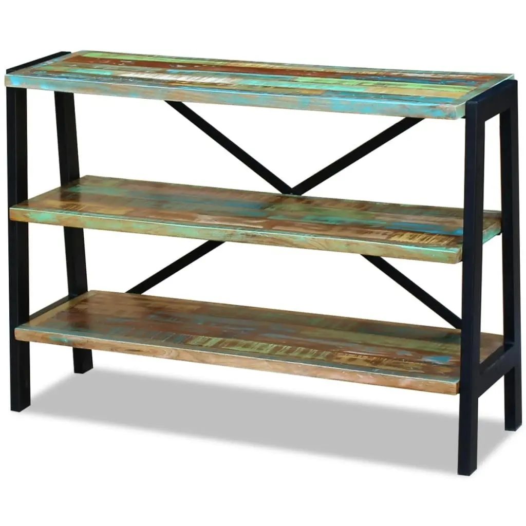 Sideboard 3 Shelves Solid Reclaimed Wood 243274