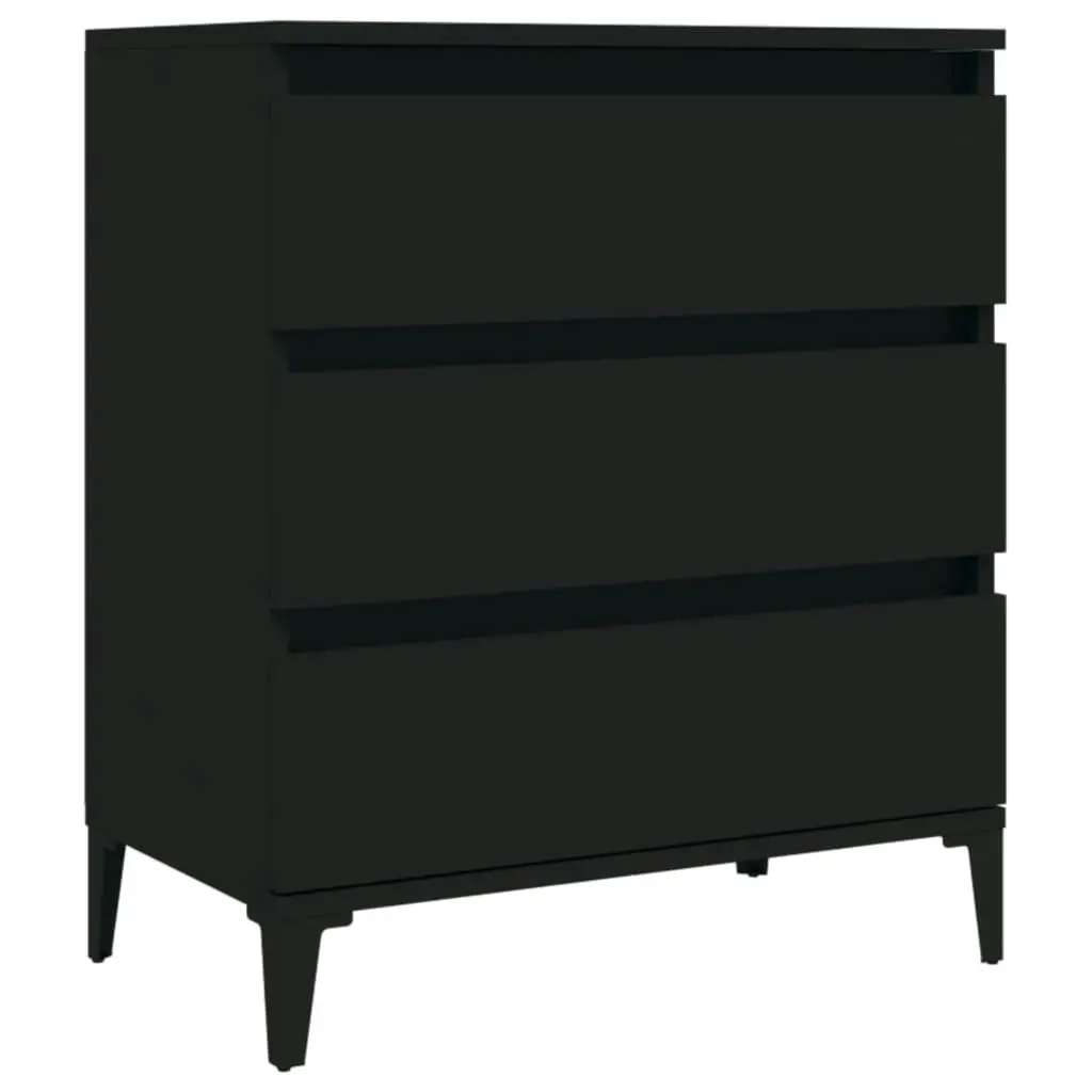 Sideboard Black 60x35x70 cm Engineered Wood 823049