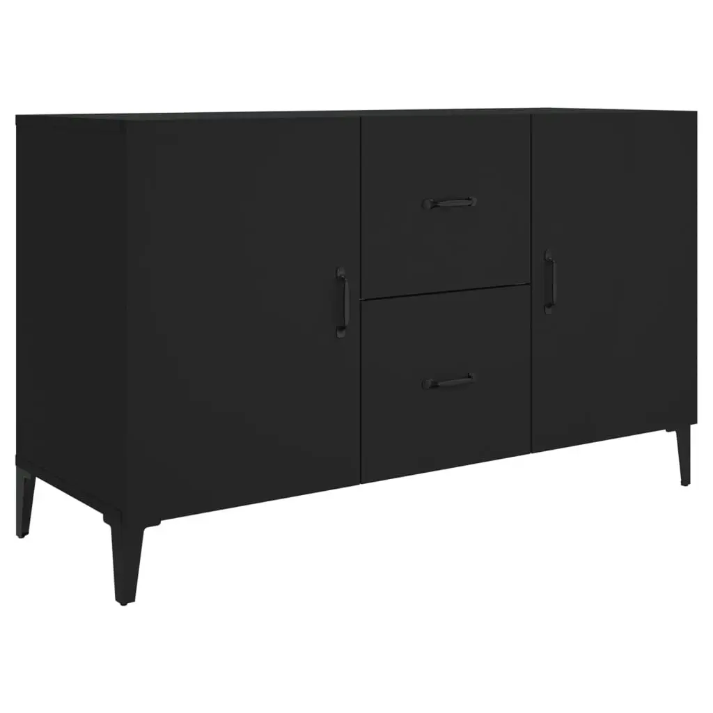 Sideboard Black 100x36x60 cm Engineered Wood 812520