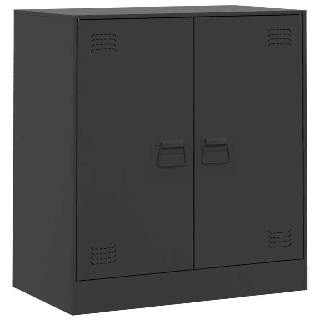 Sideboard Black 67x39x73 cm Steel 841673