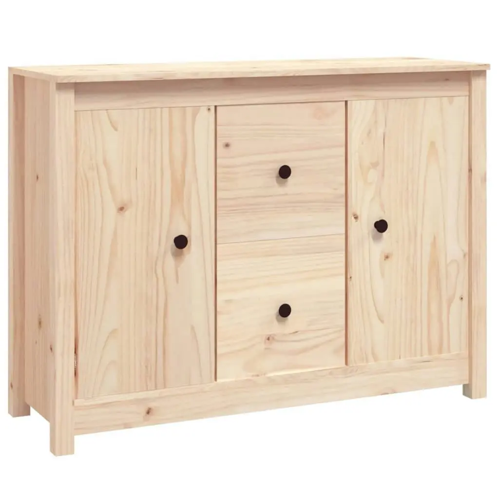 Sideboard 100x35x74 cm Solid Wood Pine 814564