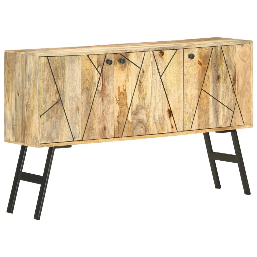 Sideboard 118x30x75 cm Solid Mango Wood 285872