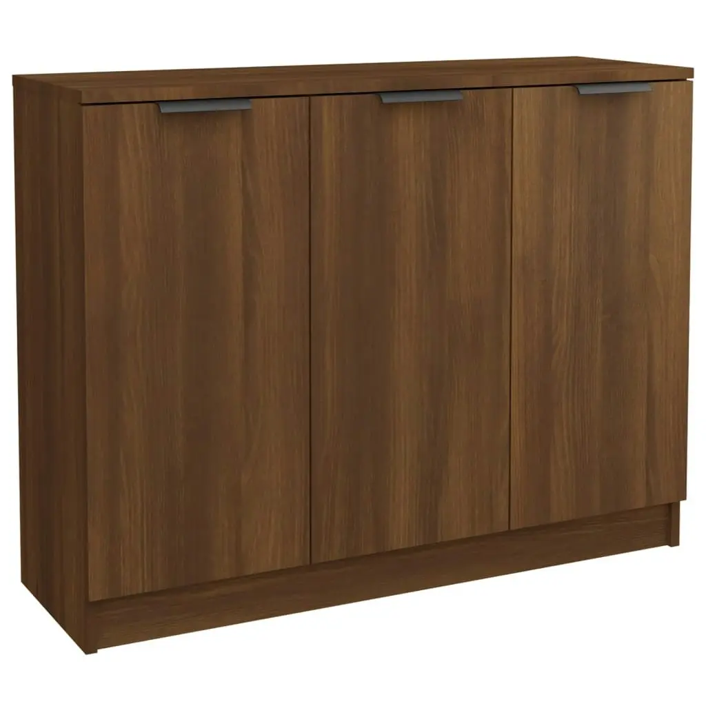 Sideboard Brown Oak 90.5x30x70 cm Engineered Wood 817026