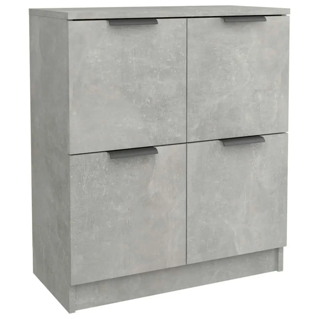 Sideboard Concrete Grey 60x30x70 cm Engineered Wood 811101