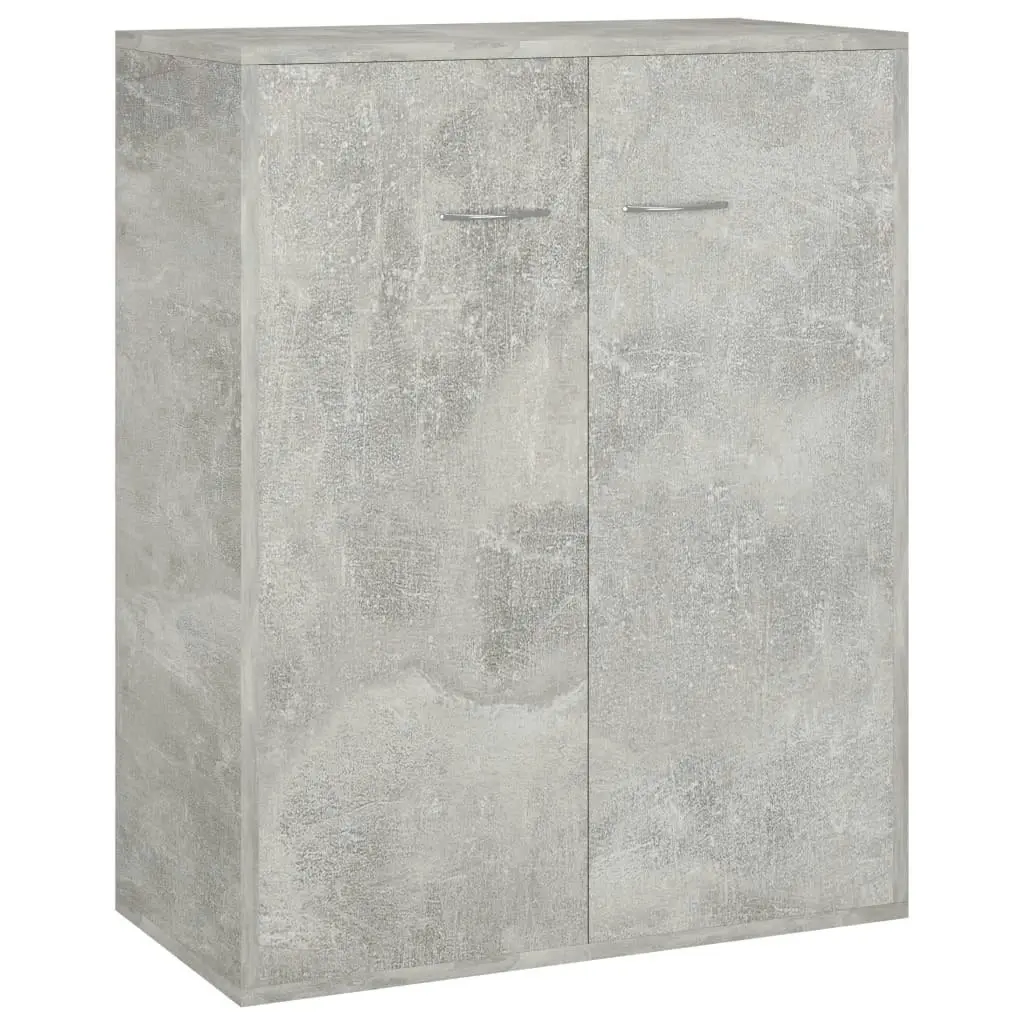 Sideboard Concrete Grey 60x30x75 cm Engineered Wood 800733