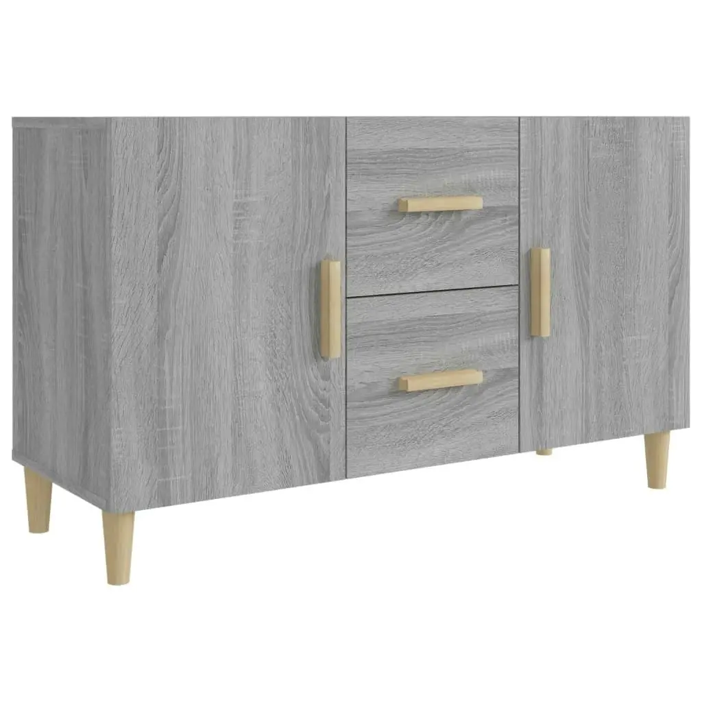 Sideboard Grey Sonoma 100x36x60 cm Engineered Wood 817466