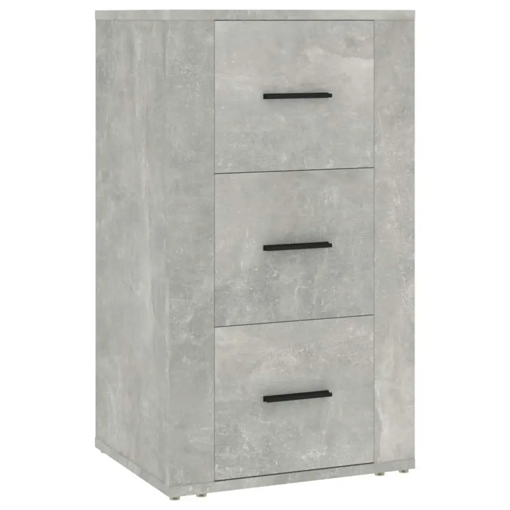 Sideboard Concrete Grey 40x33x70 cm Engineered Wood 819424