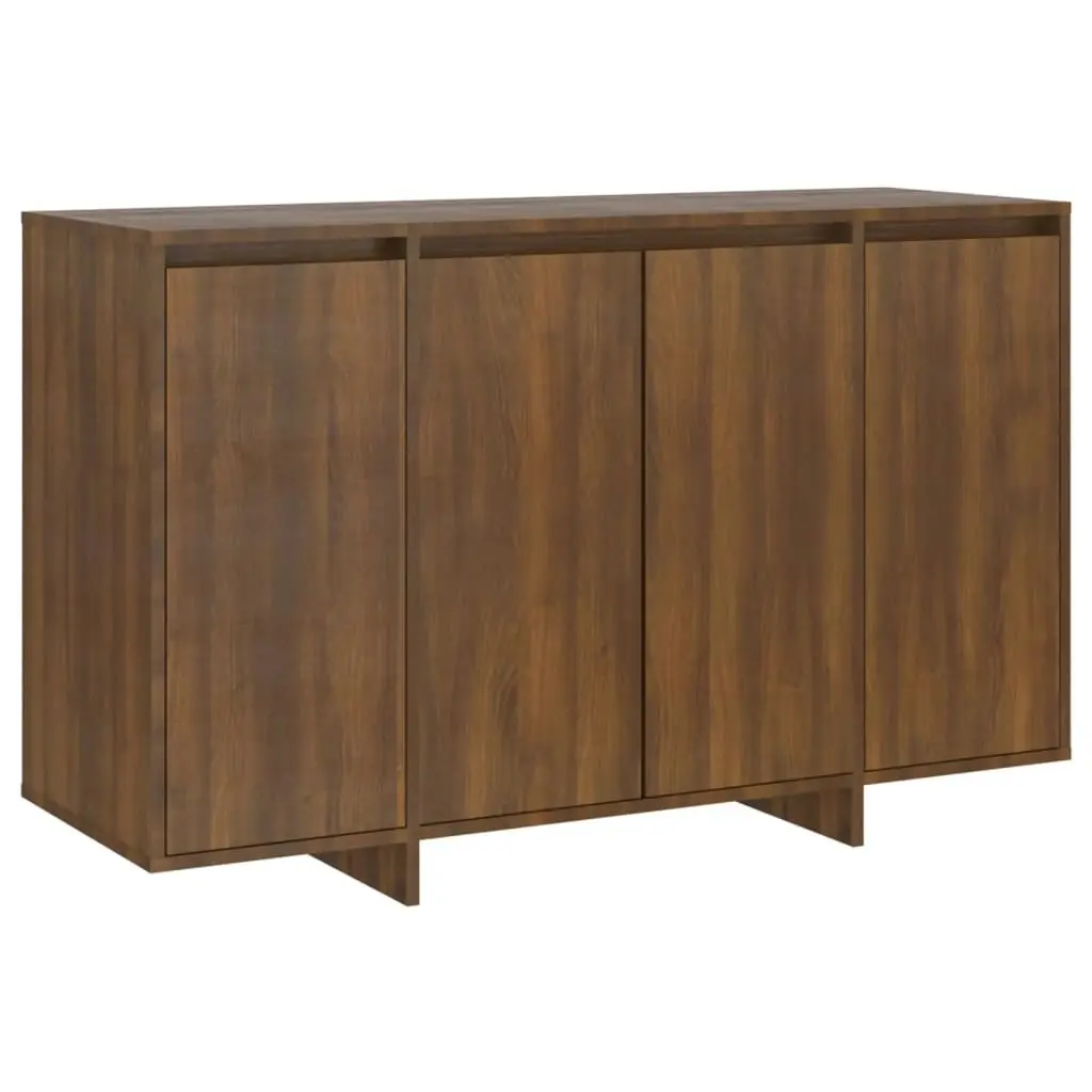 Sideboard Brown Oak 120x41x75 cm Engineered Wood 813061