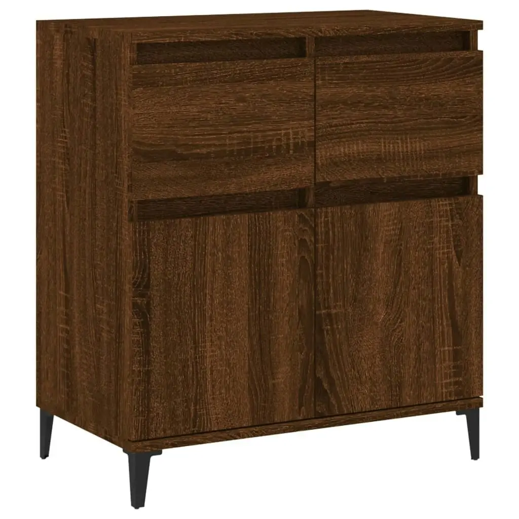 Sideboard Brown Oak 60x35x70 cm Engineered Wood 819691