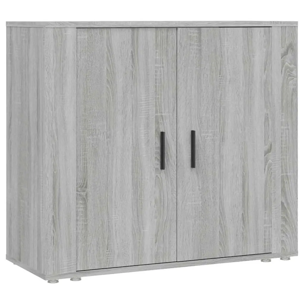 Sideboard Grey Sonoma 80x33x70 cm Engineered Wood 816566