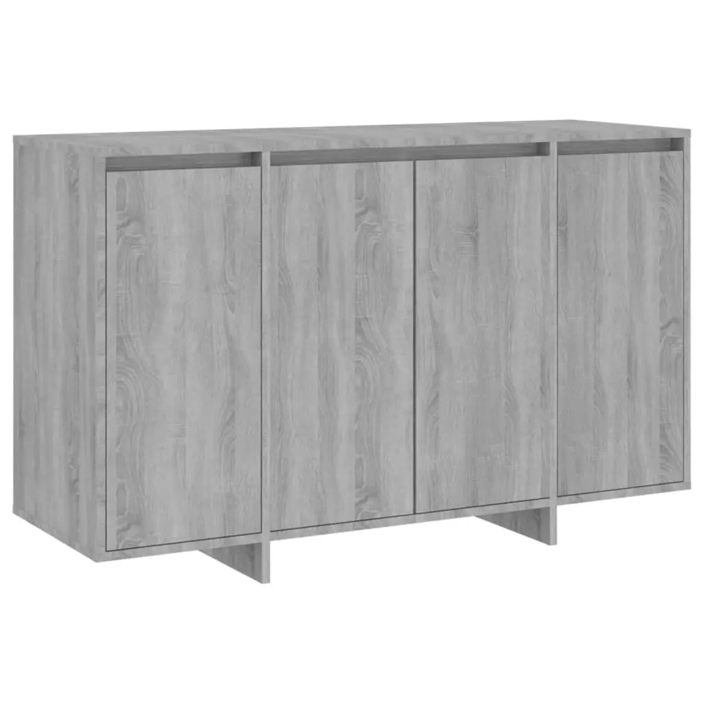 Sideboard Grey Sonoma 120x41x75 cm Engineered Wood 813060