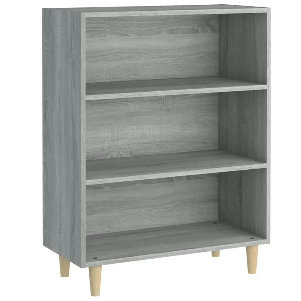 Sideboard Grey Sonoma 69.5x32.5x90 cm Engineered Wood 817376