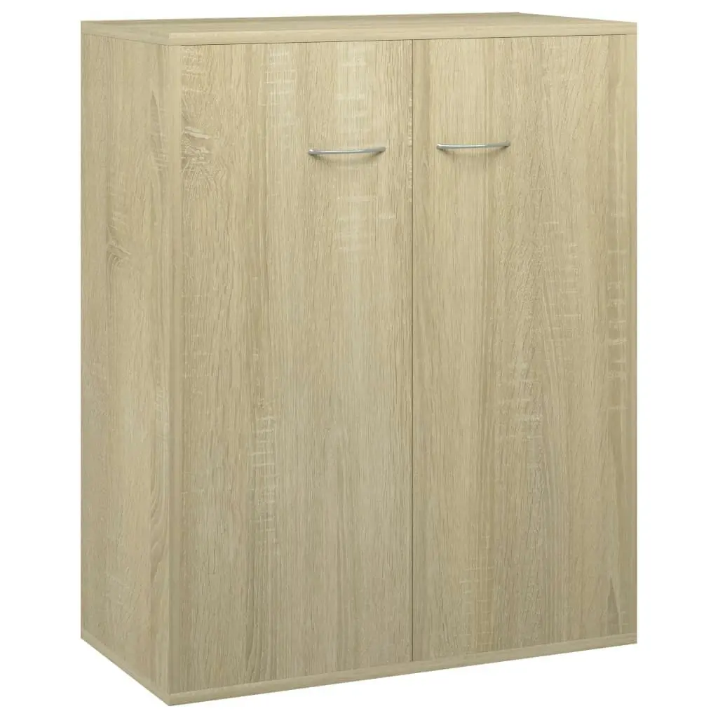 Sideboard Sonoma Oak 60x30x75 cm Engineered Wood 800732