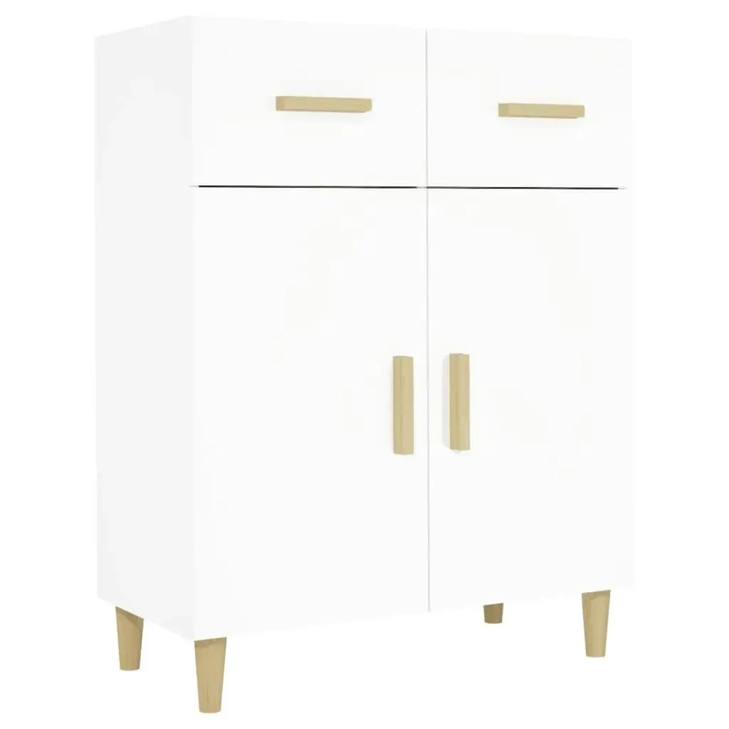 Sideboard White 69.5x34x89 cm Engineered Wood 812186