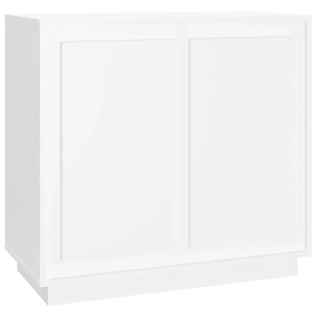 Sideboard White 80x34x75 cm Engineered Wood 819884