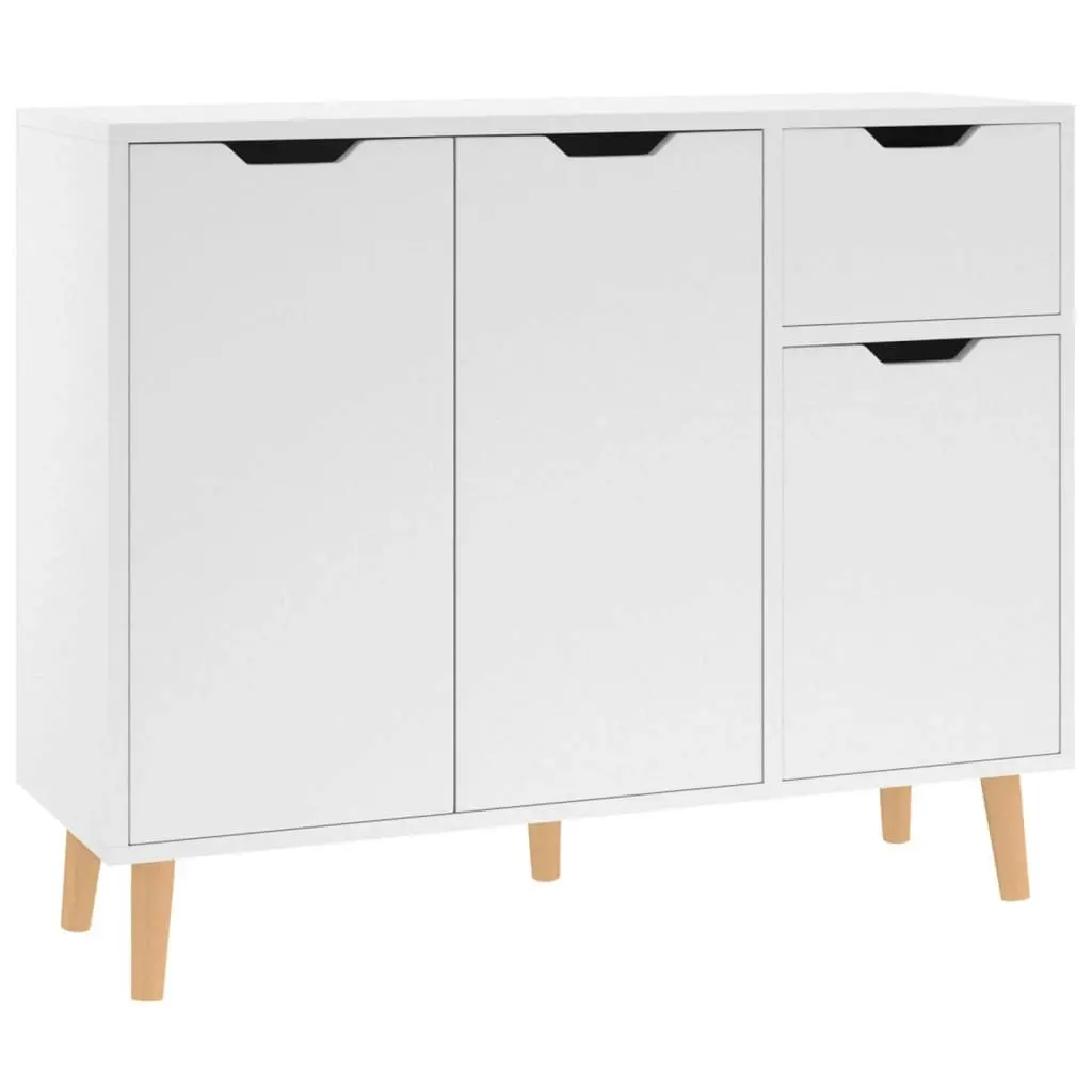 Sideboard White 90x30x72 cm Engineered Wood 326813