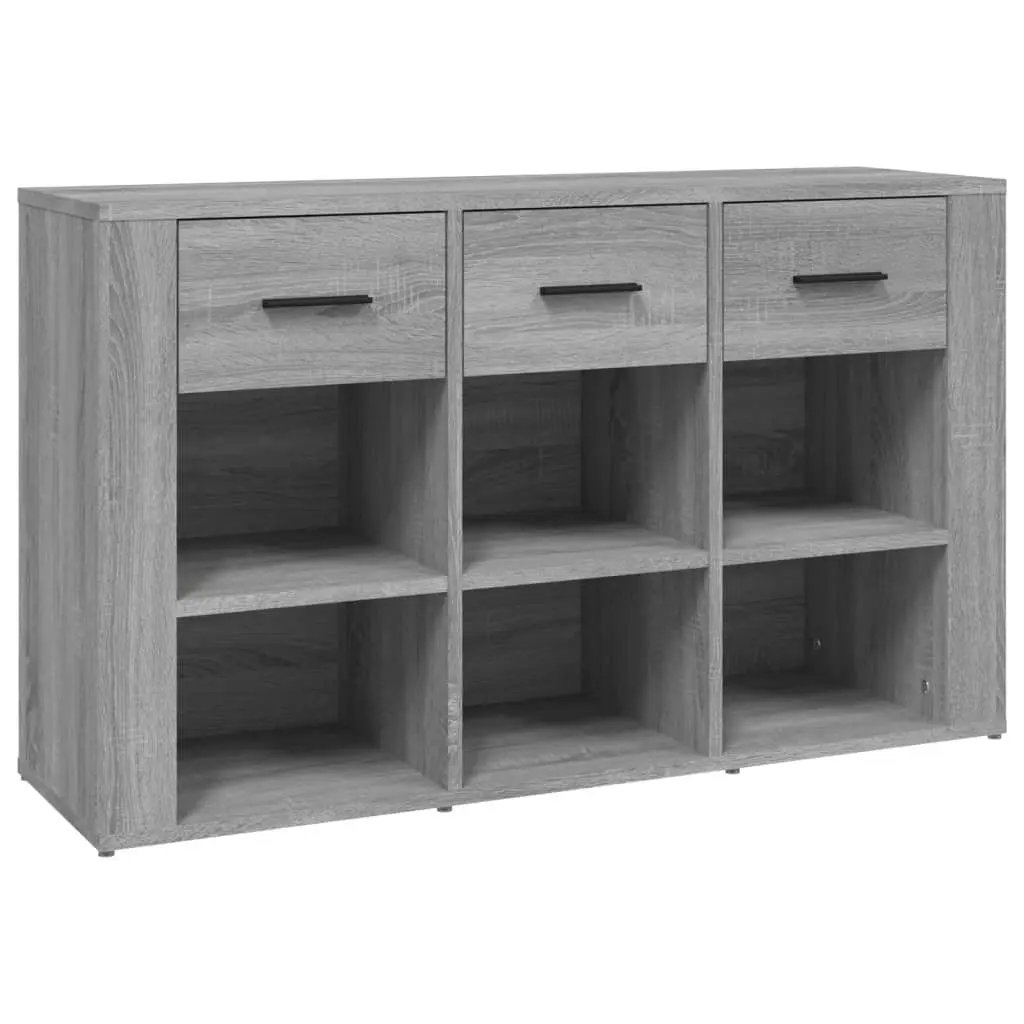 Sideboard Grey Sonoma 100x30x59.5 cm Engineered Wood 821010