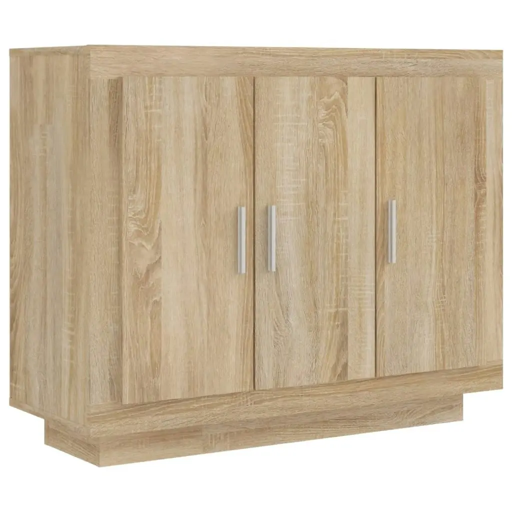 Sideboard Sonoma Oak 92x35x75 cm Engineered Wood 811838