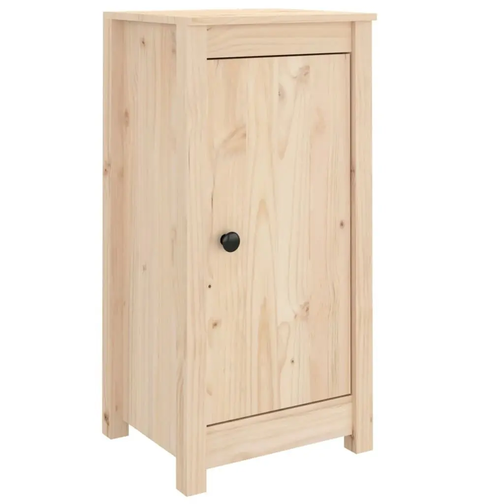 Sideboards 2 pcs 39x35x80 cm Solid Wood Pine 813725